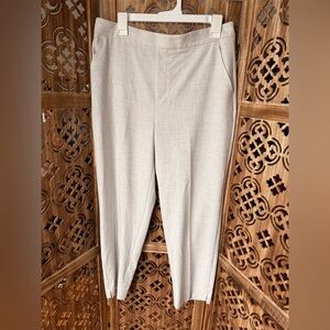 High rise tapered pant